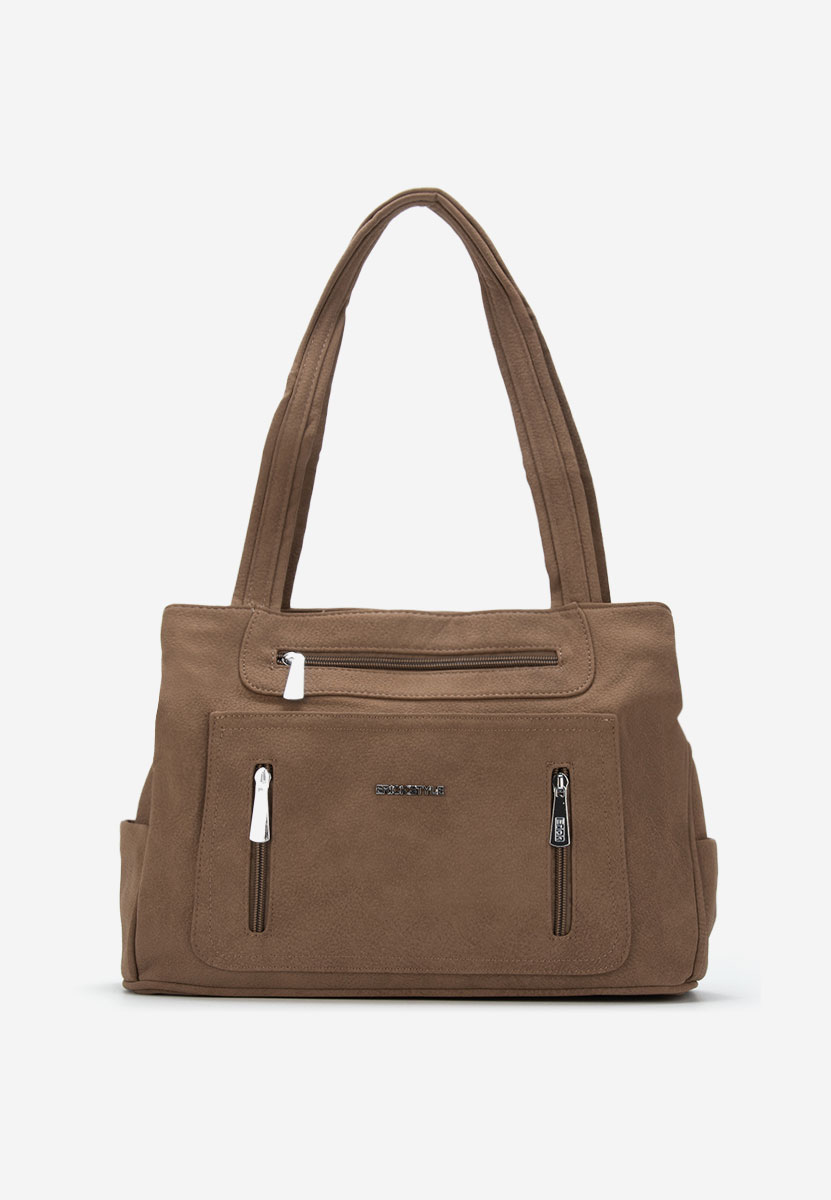 Smeđa torba preko ramena Paulinia V3