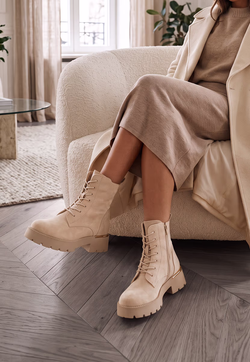 Khaki dámske workery Maxine V2