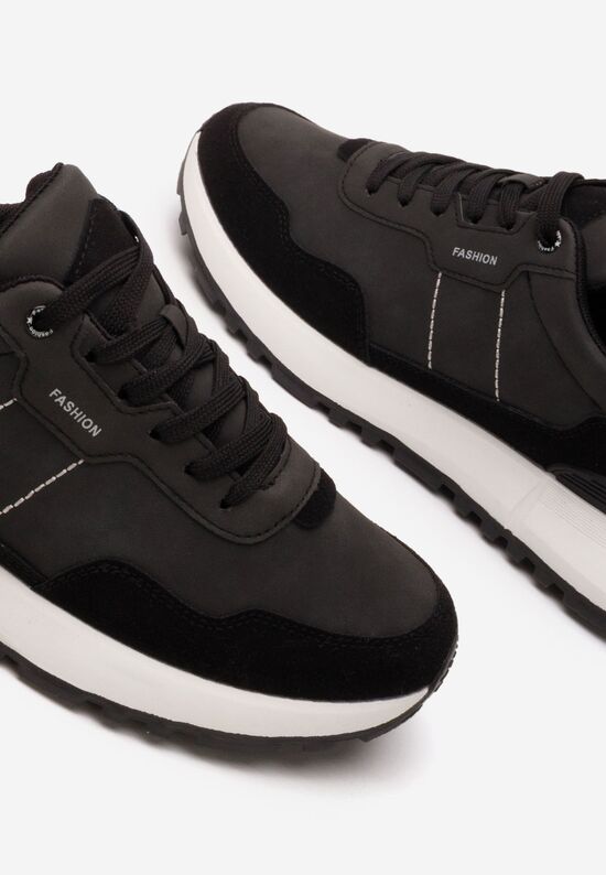 Chaussures de sport homme noirs Johnnie