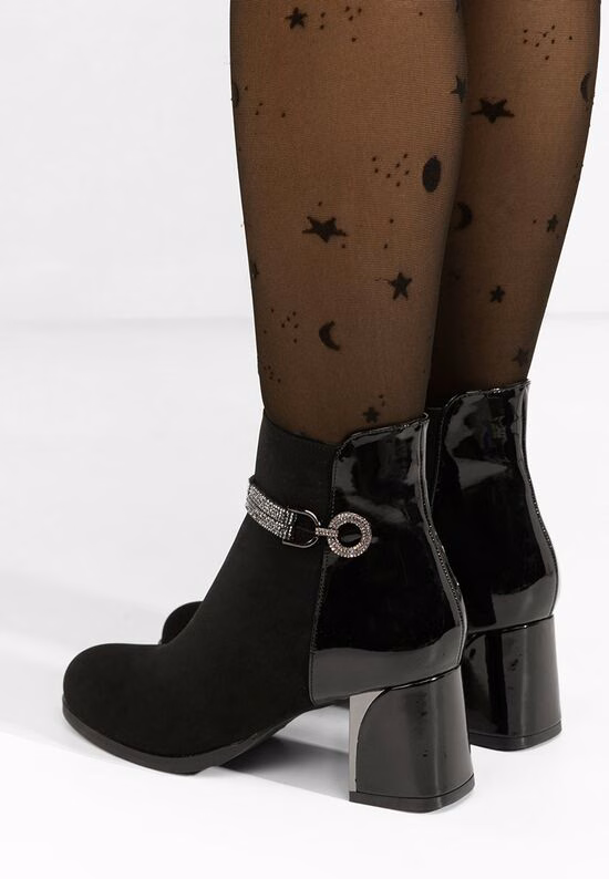 Botine dama elegante Izada negre
