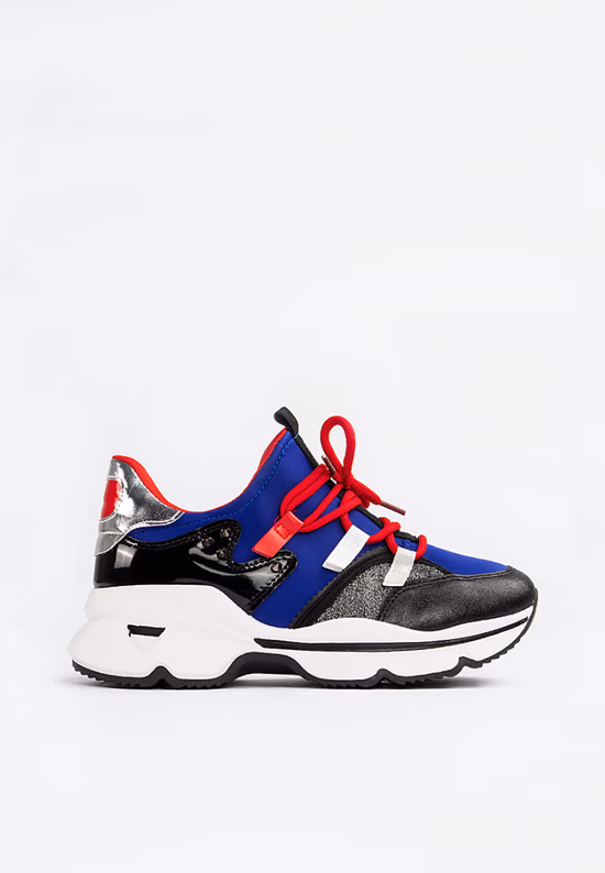 Niebieskie sneakersy damskie Ruskin
