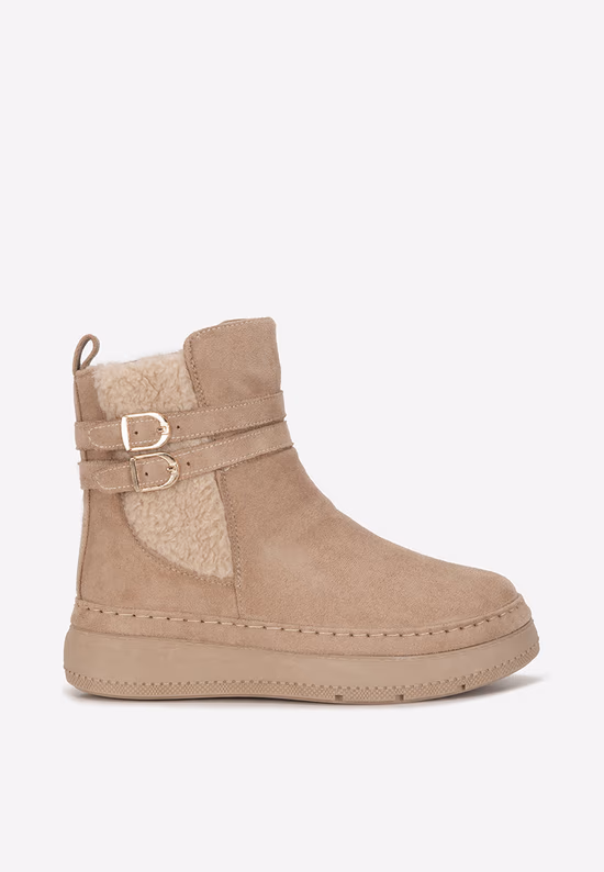 Ghete inalte dama Monroa kaki