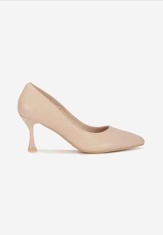 Pantofi dama piele Tanzina nude
